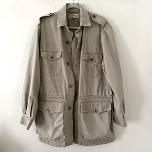 Vintage Banana Republic Safari Jacket Work Coat Men’s Large